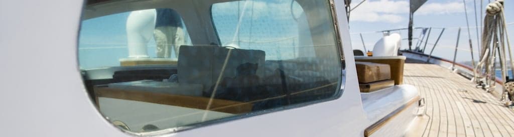 safety glass boat window