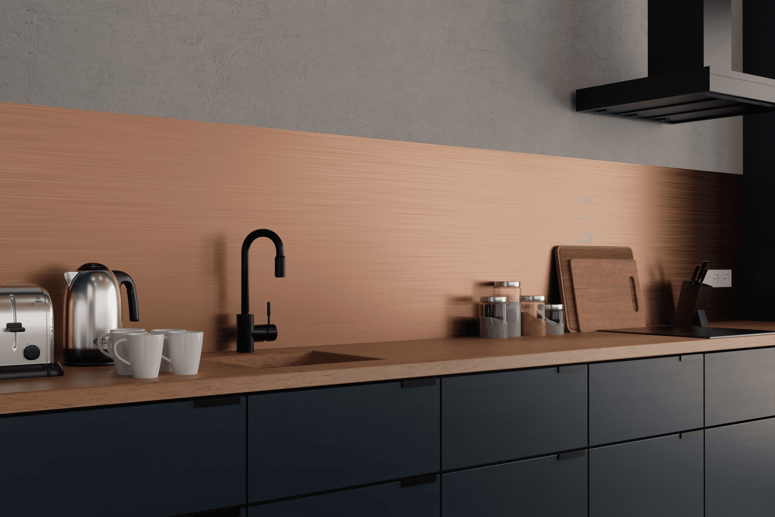 kitchen backsplashes from copper