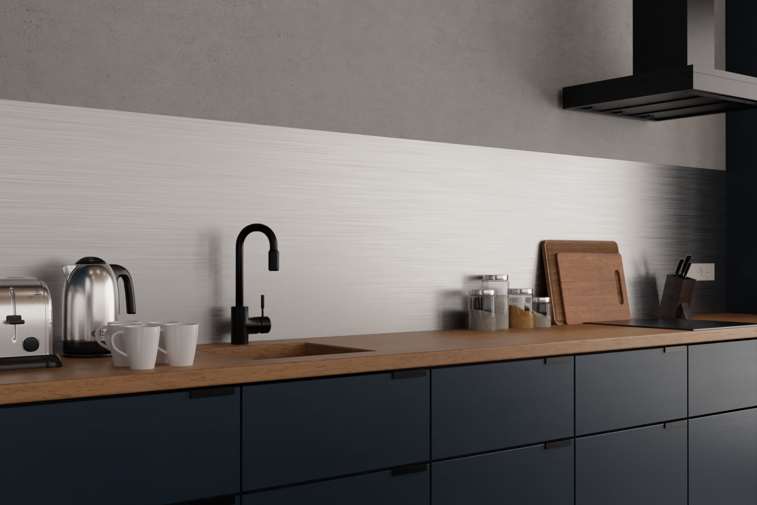 Kitchen splashback