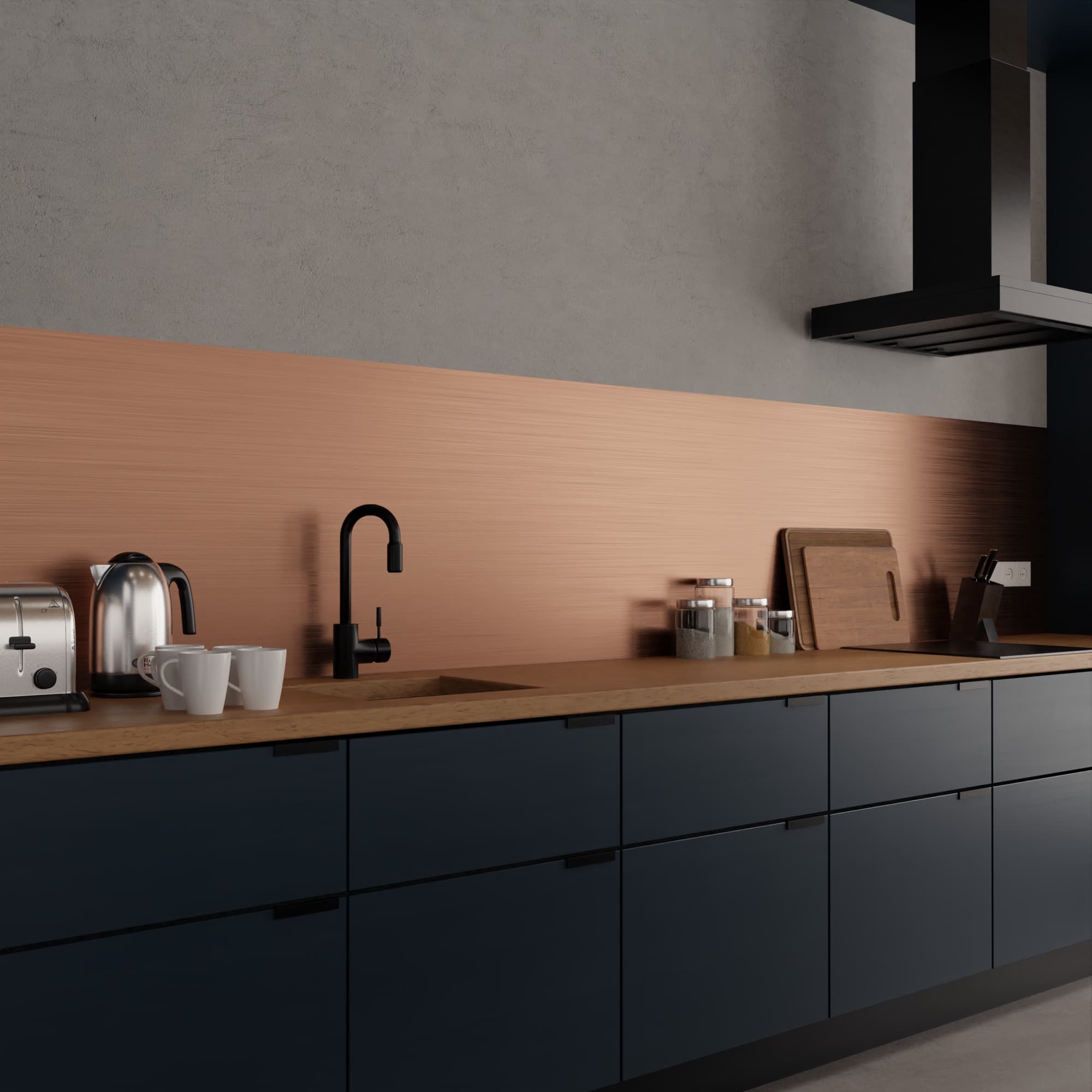 Kitchen splashback