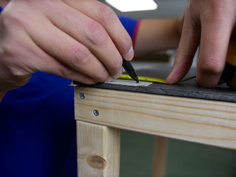 Marking drill holes