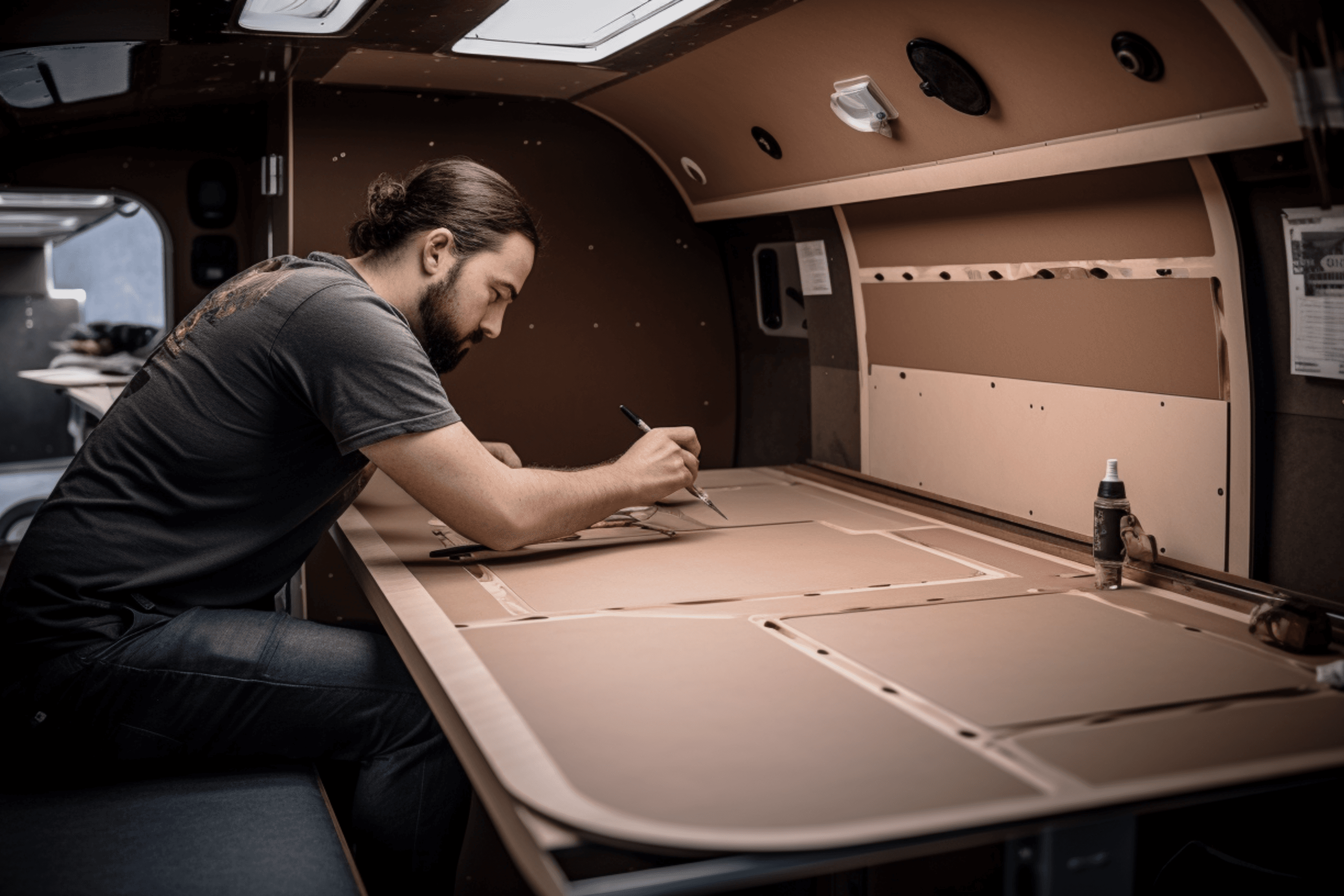 Campervan table top