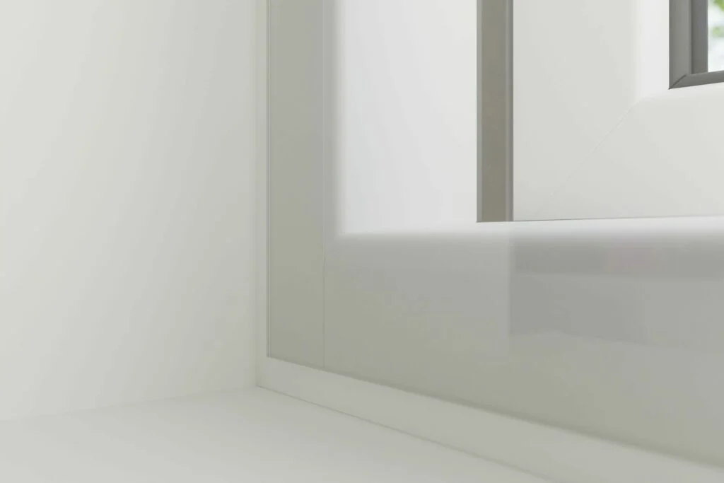 Window seal for a mobile air conditioner suitable for casement windows