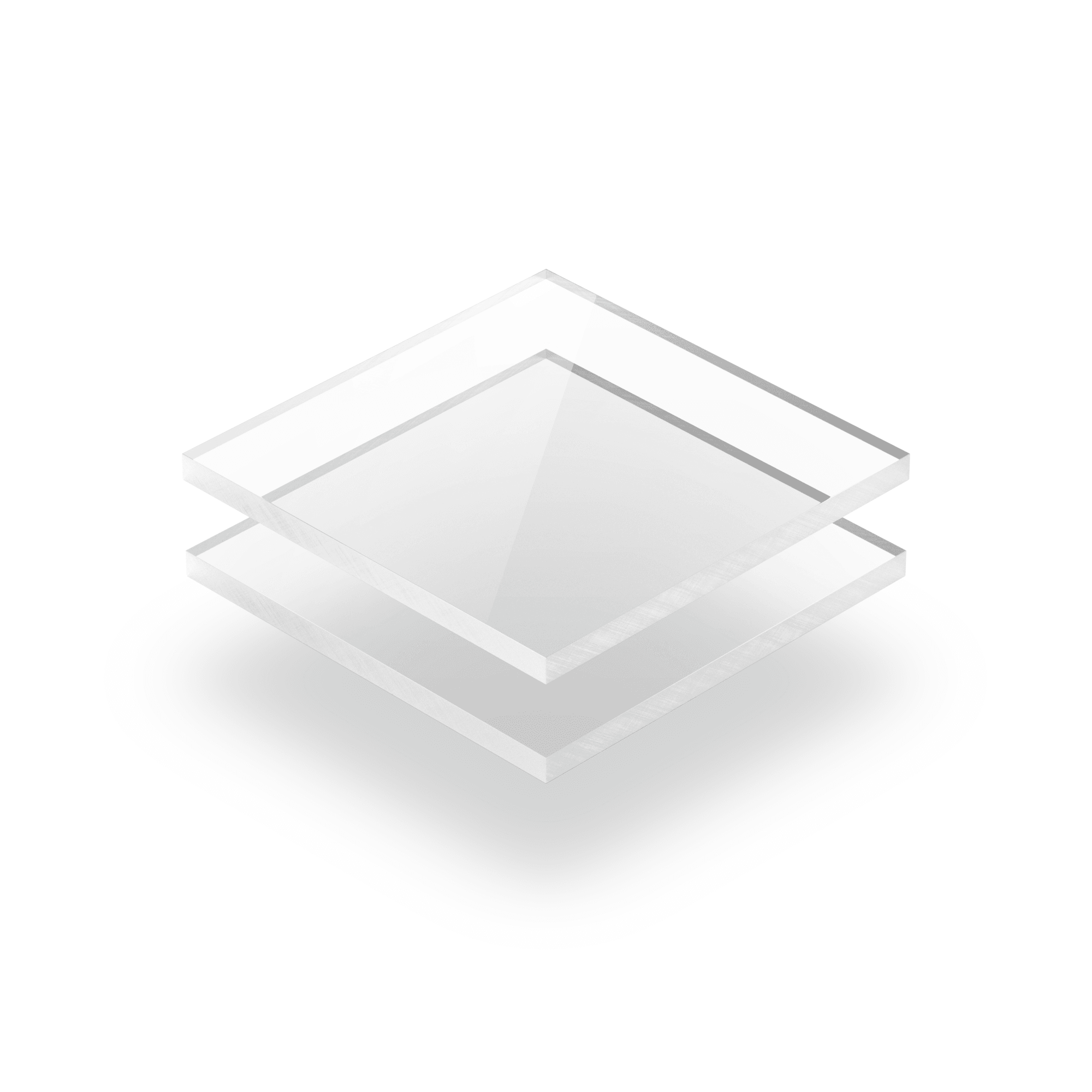 Clear extruded XT acrylic sheet