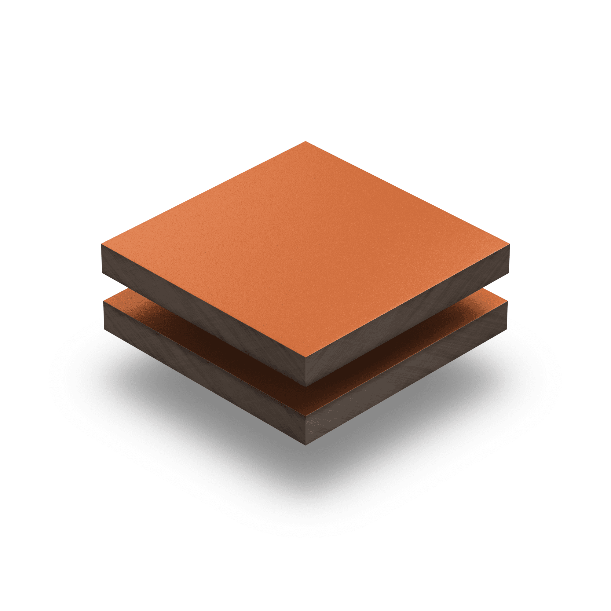 HPL sheet signal orange RAL 2010