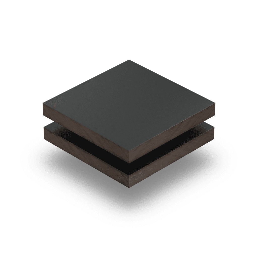 HPL texture sheet 6 mm black grey RAL 7021