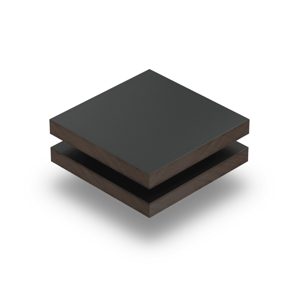 HPL texture sheet 6 mm black grey RAL 7021