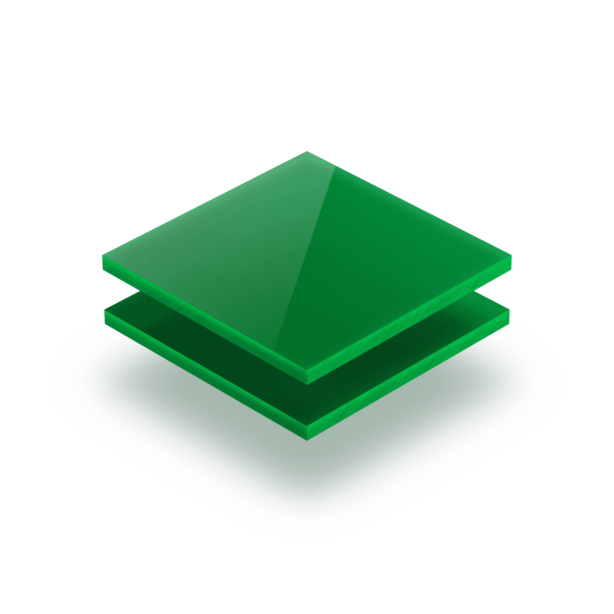 Opal green acrylic sheet 3 mm