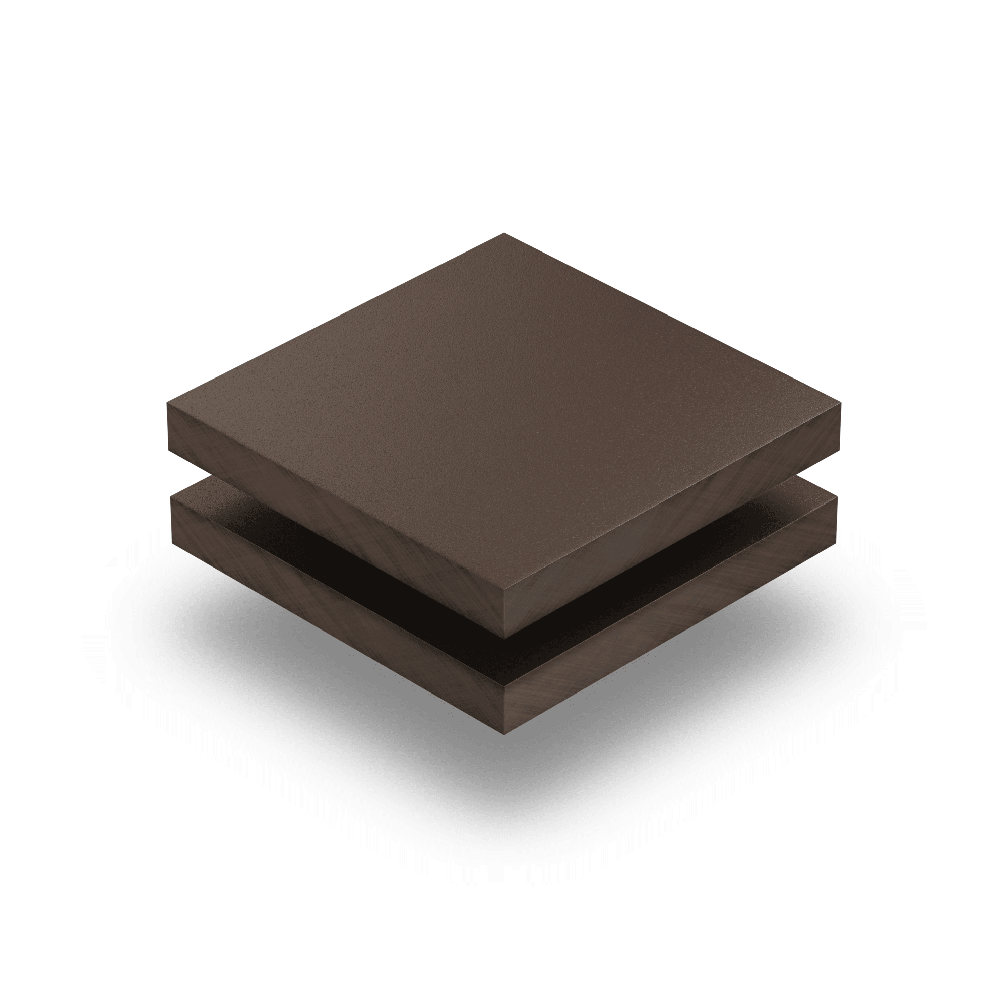 HPL texture sheet 6 mm chocolate brown RAL 8017
