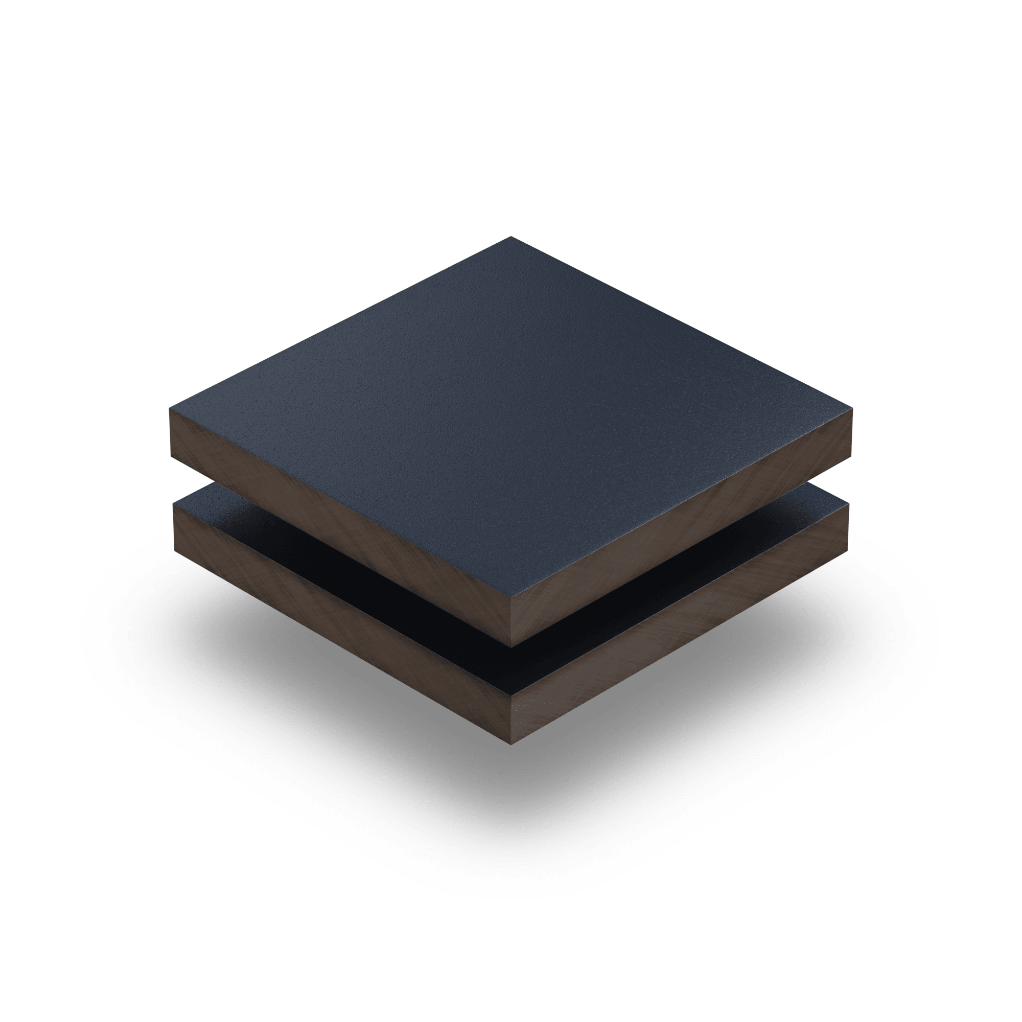 HPL texture sheet 6 mm steel blue RAL 5011