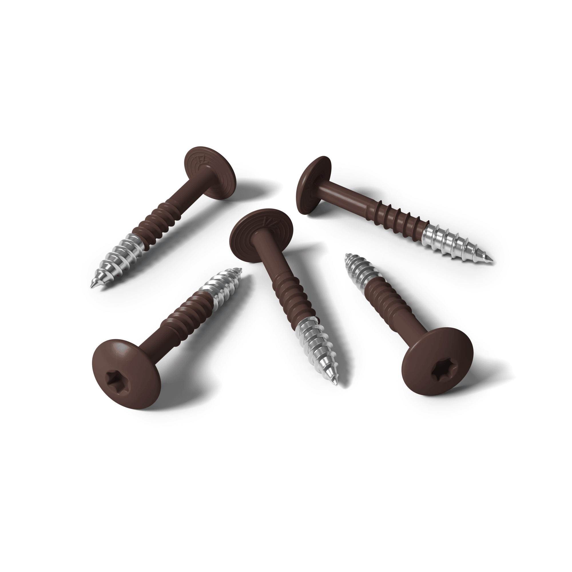 HPL schroeven RAL8017 chocoladebruin