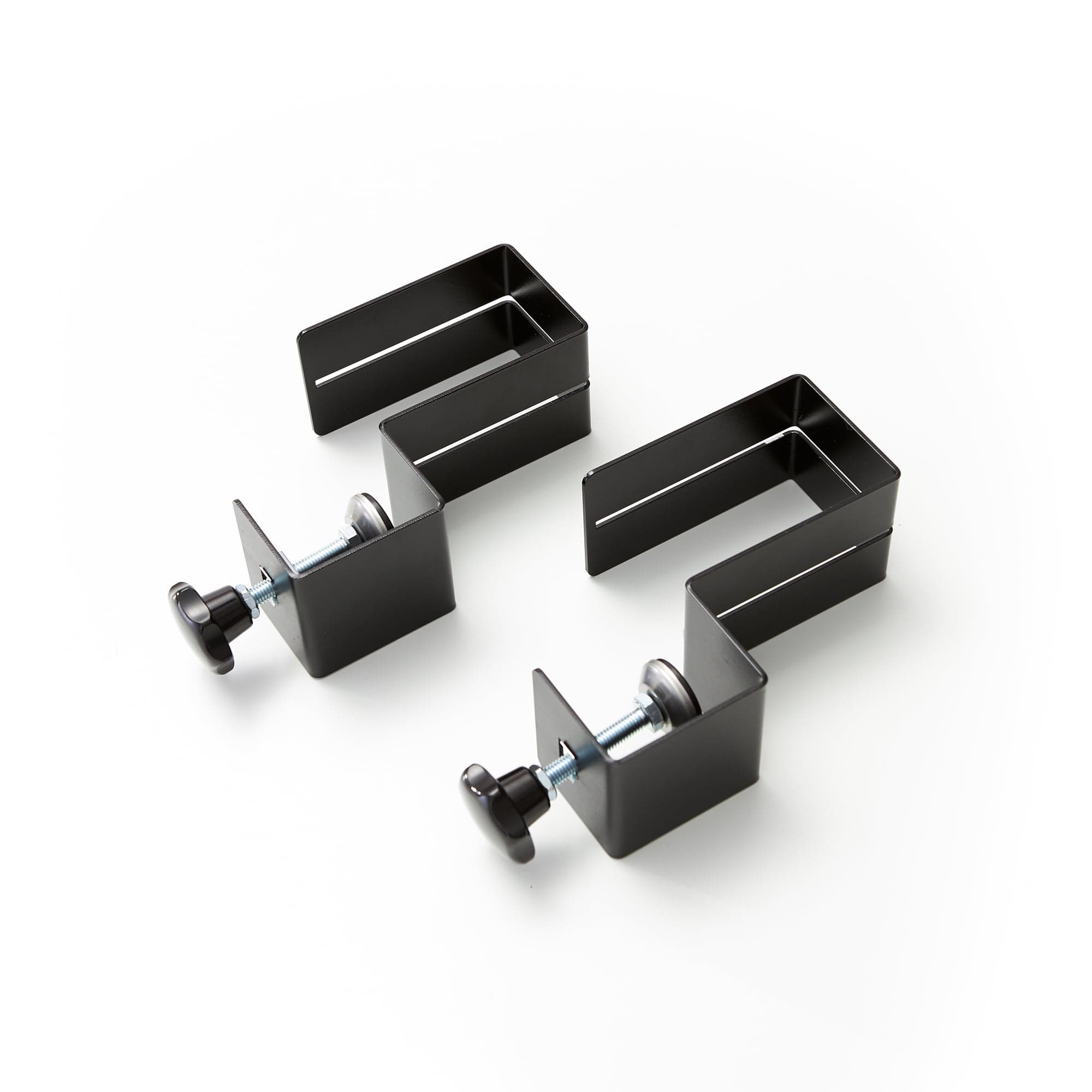 Set of clamps for acrylic sheet