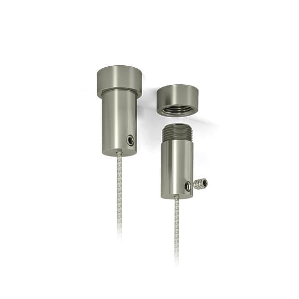 Stainless steel ceiling holder - Hanging system for acrylic screen