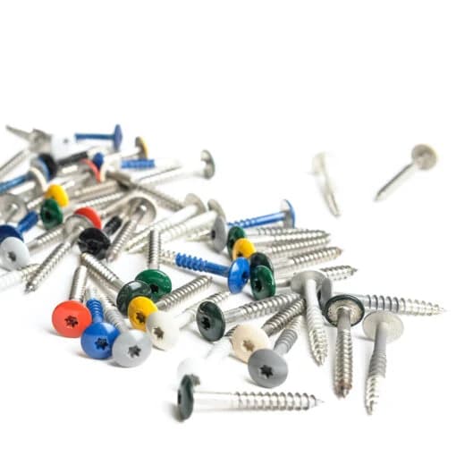 HPL screws all colours
