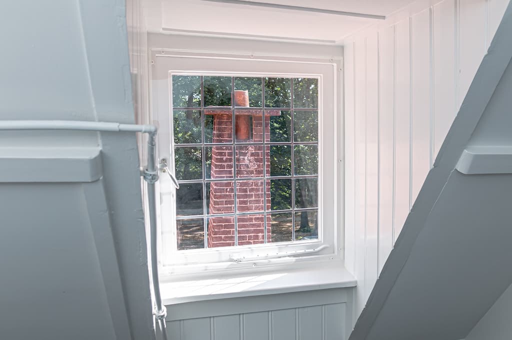 DIY Secondary Glazing with screws - result 1