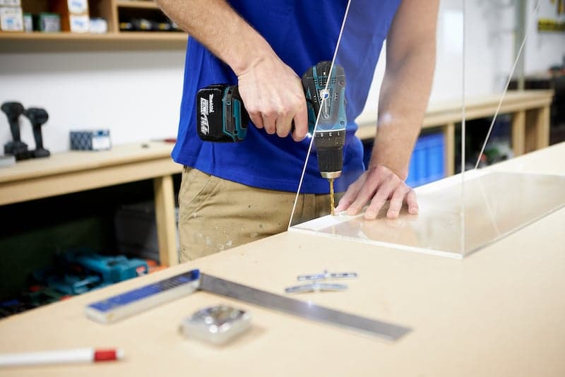DIY mini greenhouse attach the cover