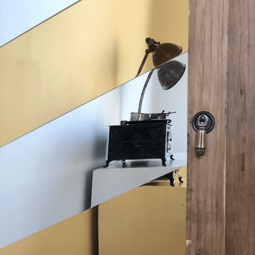 Mirrored plexiglass on wardrobe doors