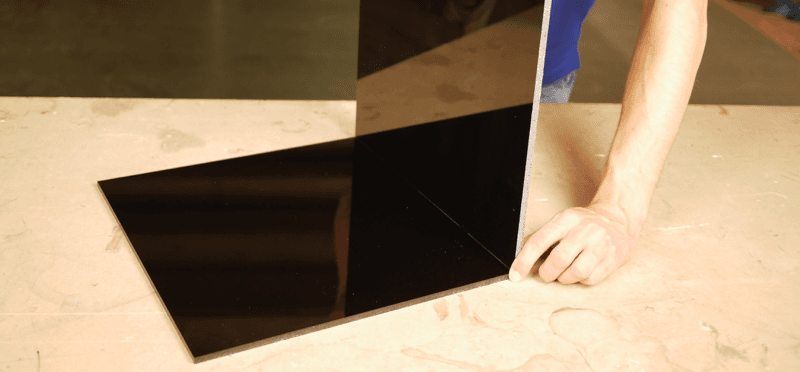 Plastic planter placing