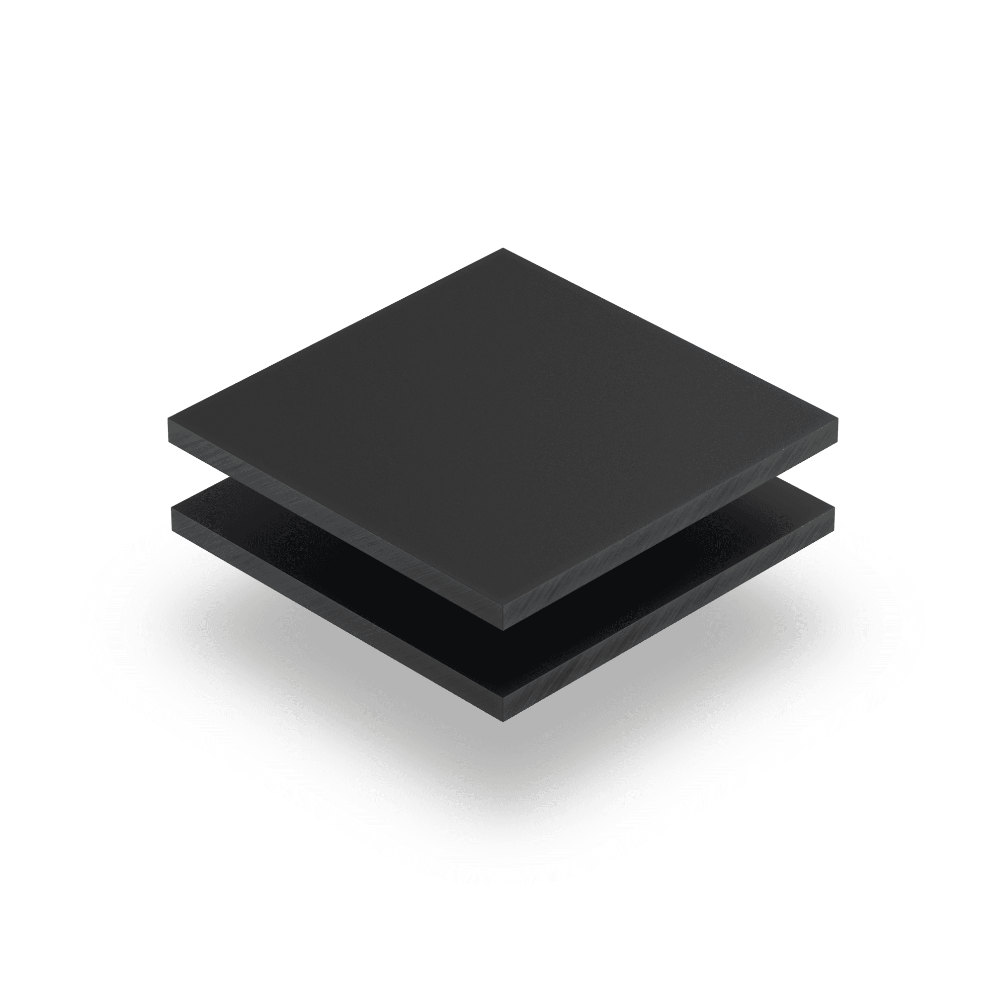 Satin acrylic sheet matt anthracite