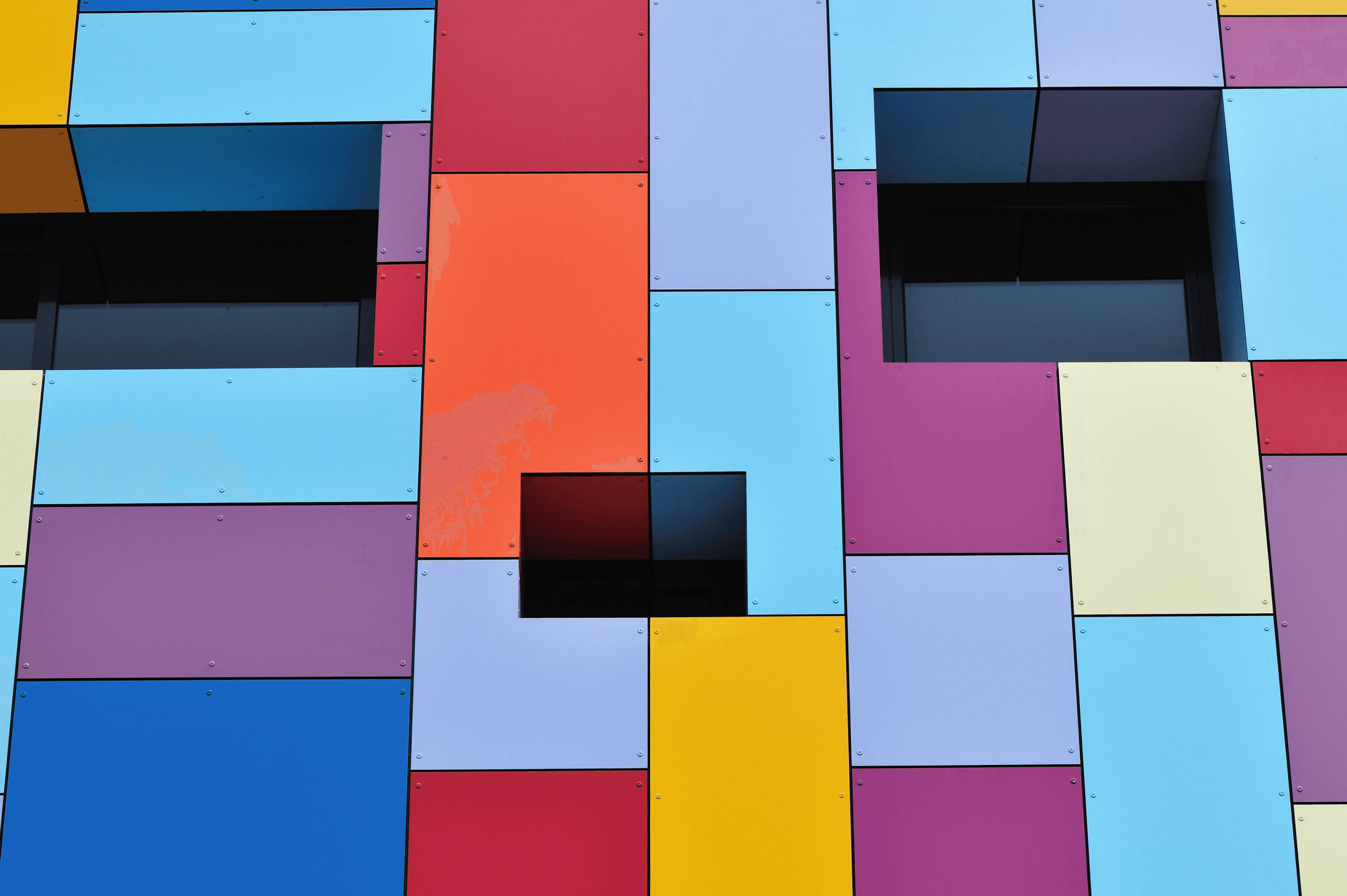 HPL properties facade with hpl panels