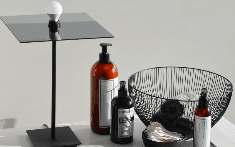 Header blog acrylic lamp