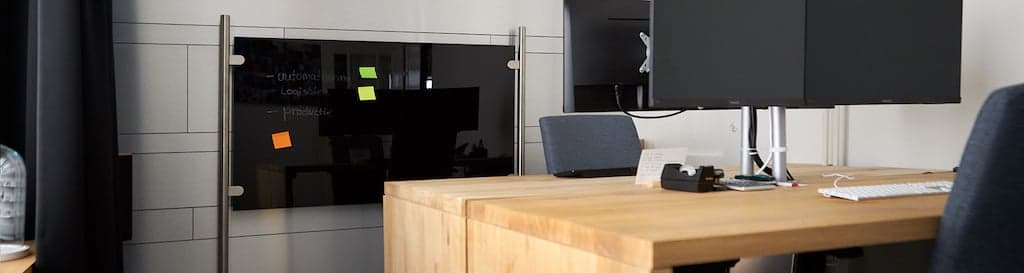 Room divider acrylic at home office