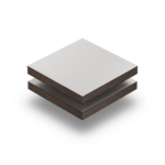 HPL texture sheet 6 mm light grey