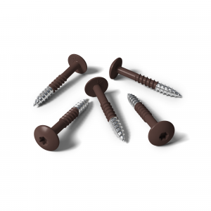 HPL screws RAL 8017 chocolate brown