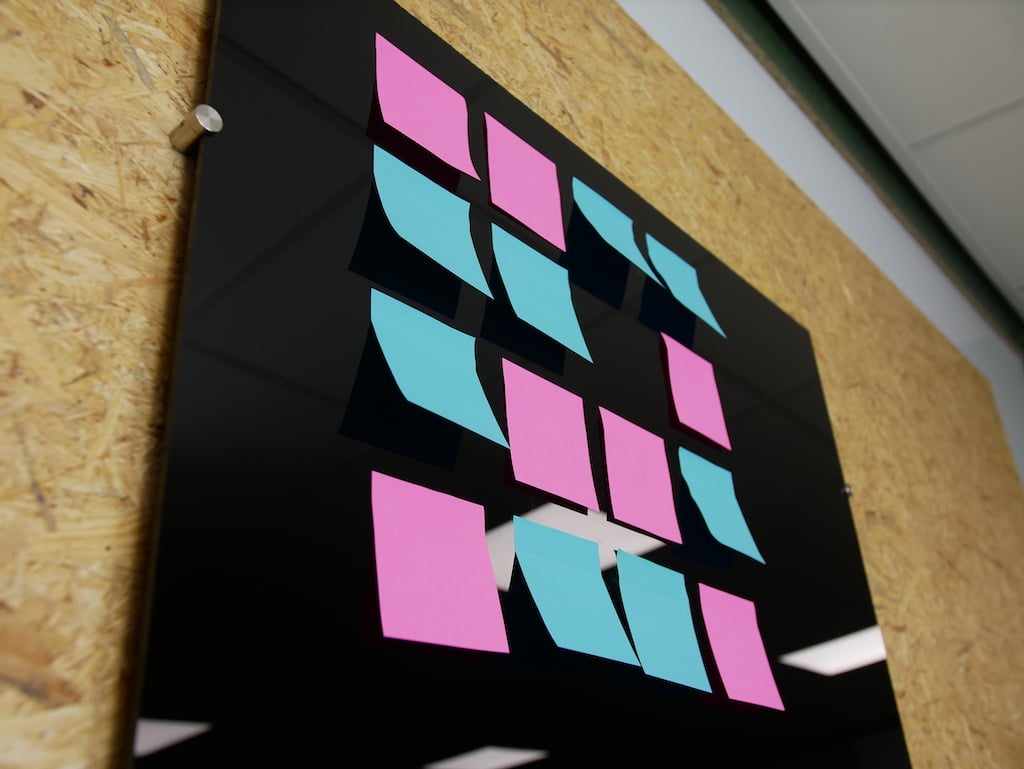 DIY memo board