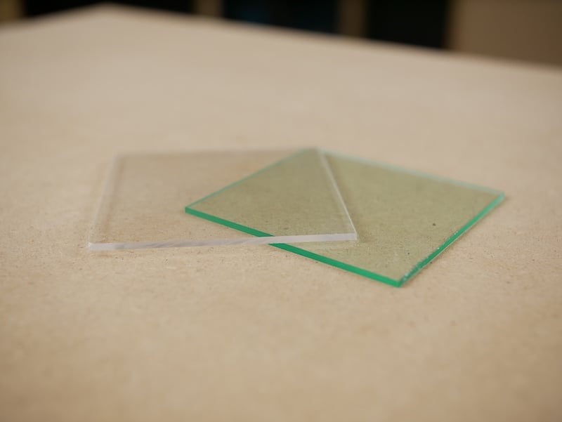 Comparison between Acrylic Sheet and Glass