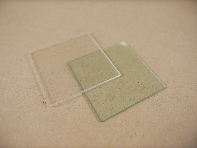 Extruded ORGANIC GLASS 5mm Plexiglas XT transparent 