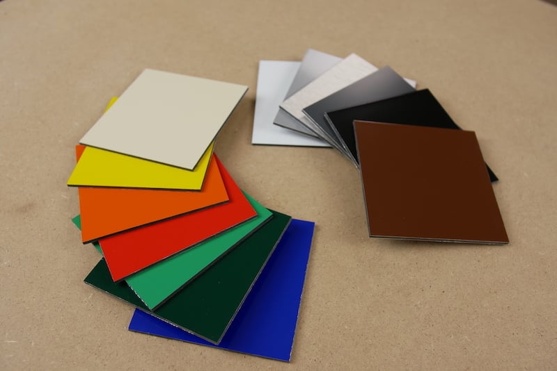 acp dibond colours