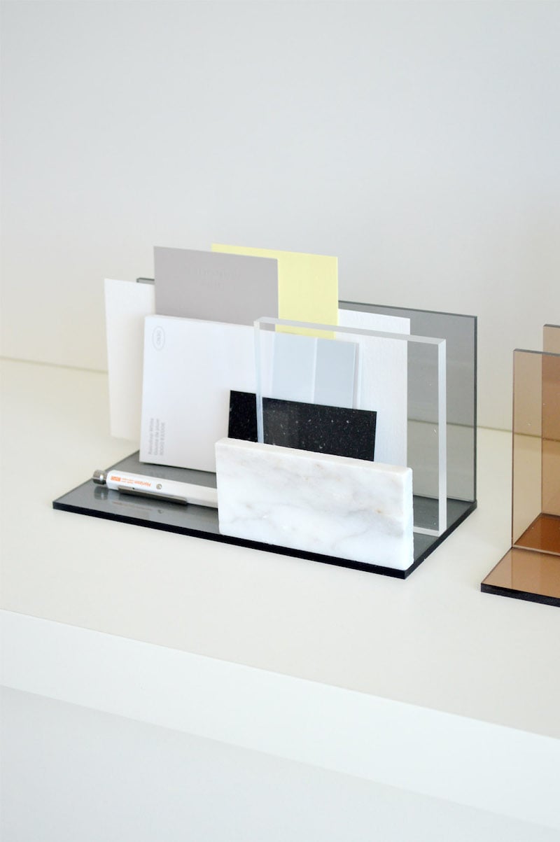 Perspex office accessories