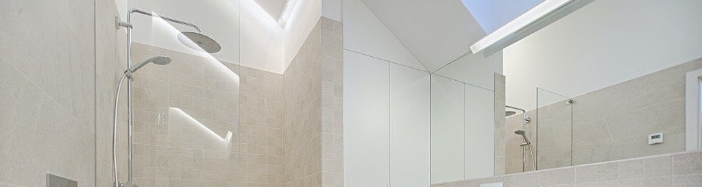 small bathroom renovations acrylic shower screen
