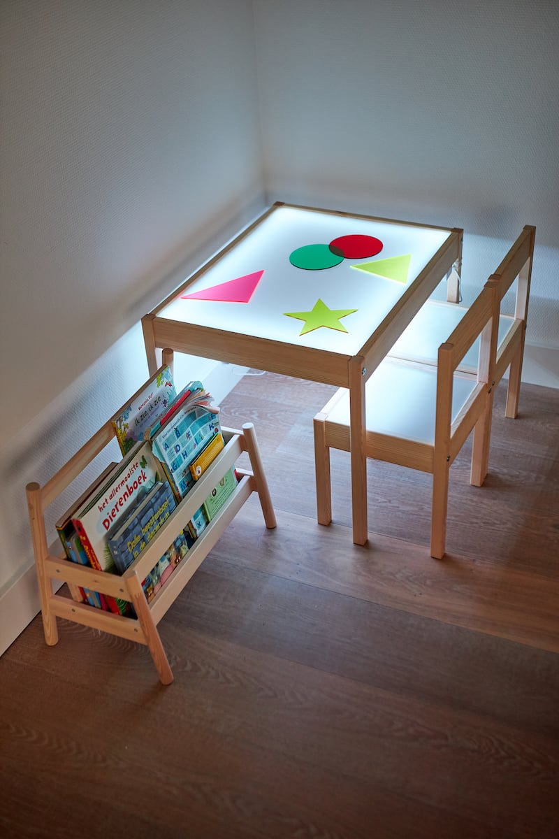 diy light table ikea