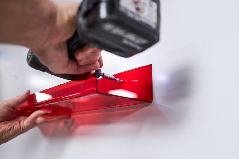 How to make a picture shelf with acrylic sheet