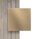 Brushed gold composite panel