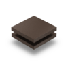 HPL texture sheet 6 mm chocolate brown RAL 8017