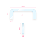 Handle for window seals - specifications