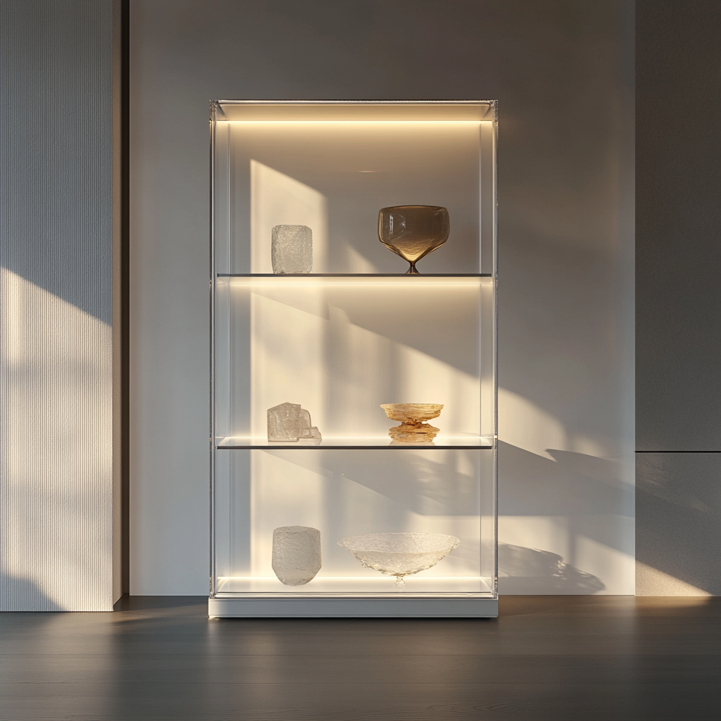 Glass for display cabinets | Fully customised orders