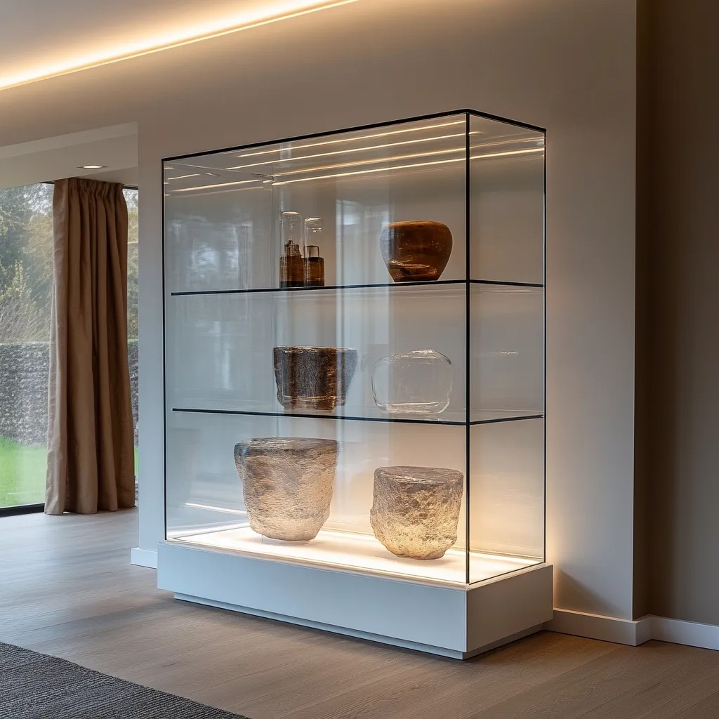 Glass for display cabinets | Fully customised orders